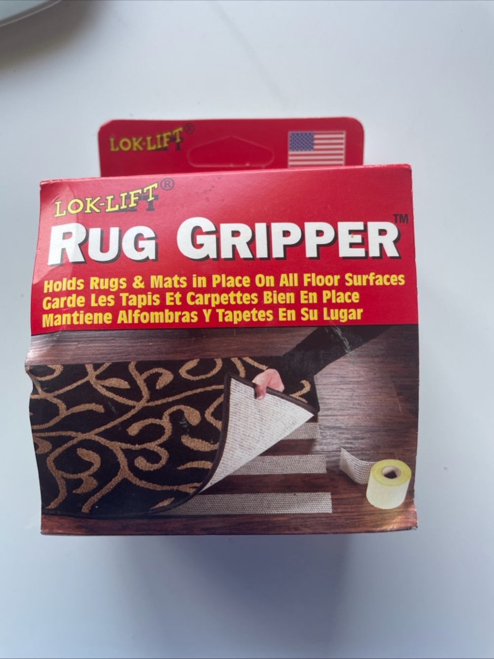 Duck 2525A-12 Lok-Lift Rug Grip 2.5 x 25 in. for All Floor Surfaces